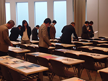 卒業作品展ポスターコンペ審査会