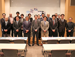 審査会の様子（於：専門学校東京テクニカルカレッジ）