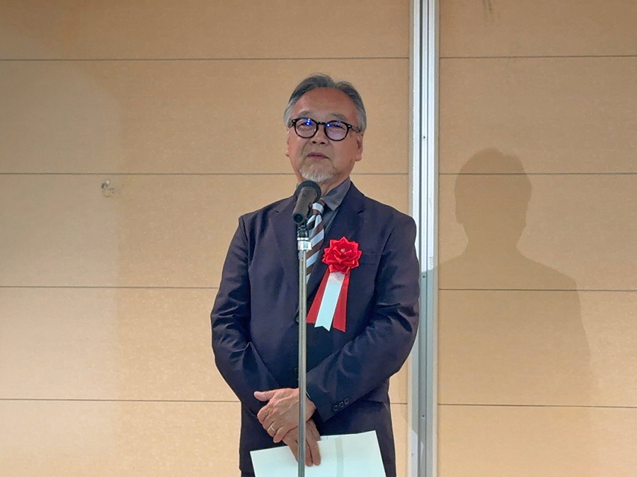 功労者表彰　三上孝明先生