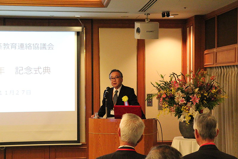 講演会 三上会長挨拶